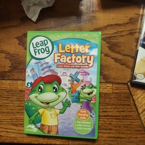 LeapFrog Letter Factory DVD - Green Case